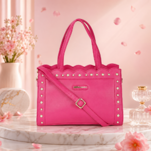 BELLADAMA Rosa Maria Embellished Medium Handbag